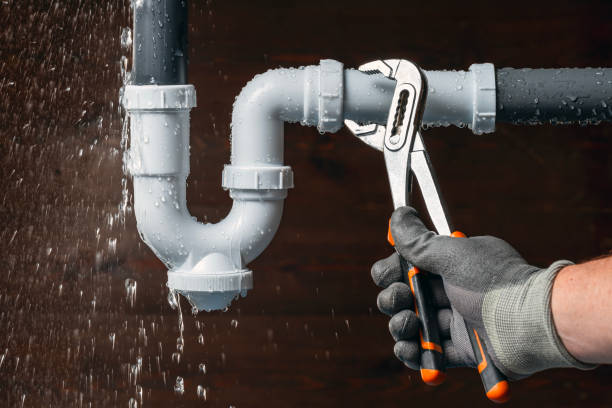 Professional Plumbing technician working in Mackey, IN